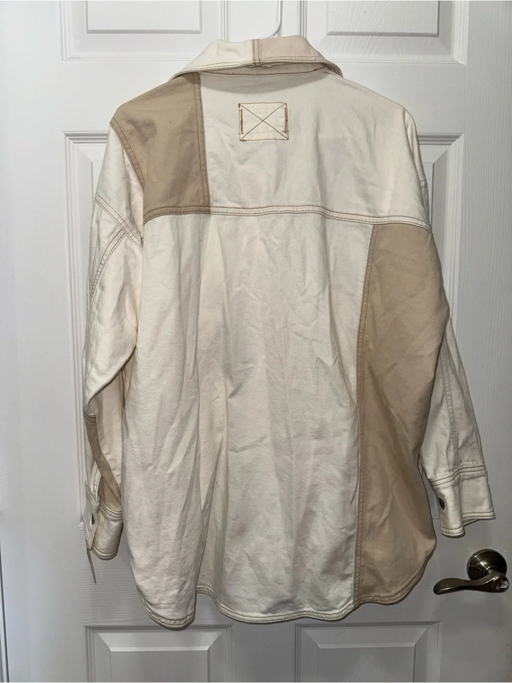 NWT We The Free Ivory Mountain Roads Shirt Size X-Small - Picture 8 of 16